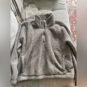 Abercrombie and Fitch Sherpa pullover sweatshirt
